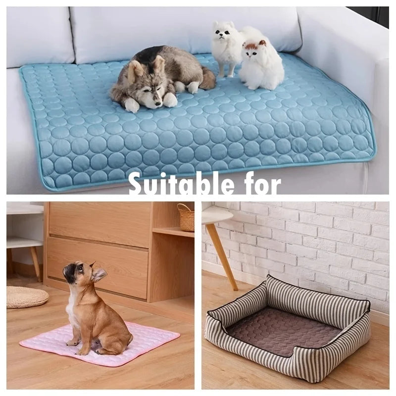 Selbstkühlende Sommer Kühlmatte für Hund & Katze