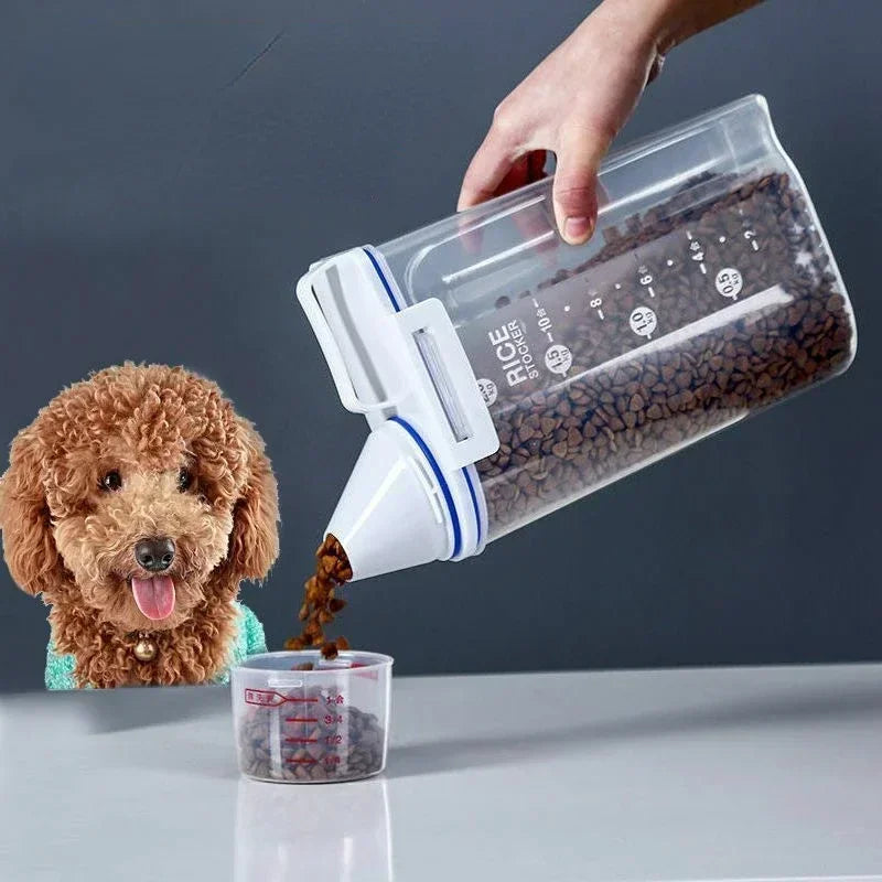 Futter Aufbewahrungsbox für Hunde & Katzen