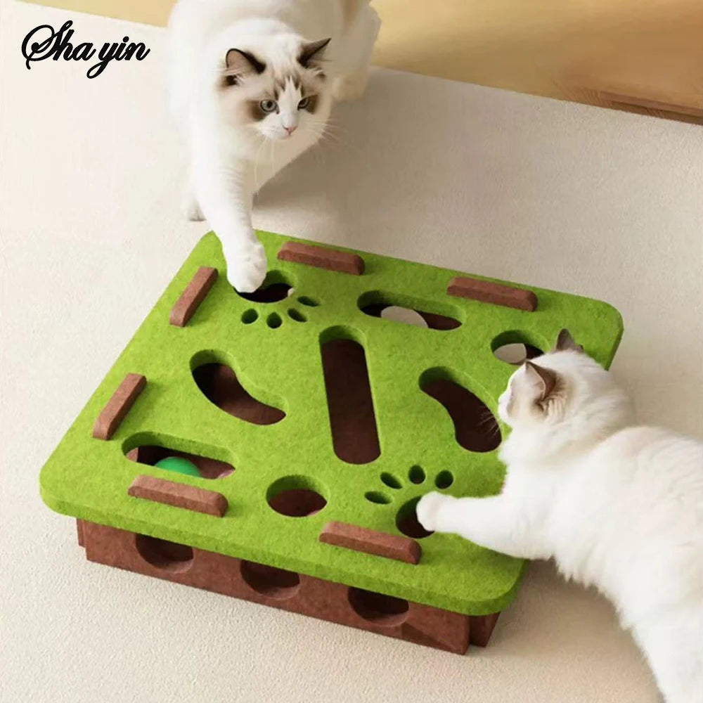 Filz Intelligenzspielzeug für Katzen