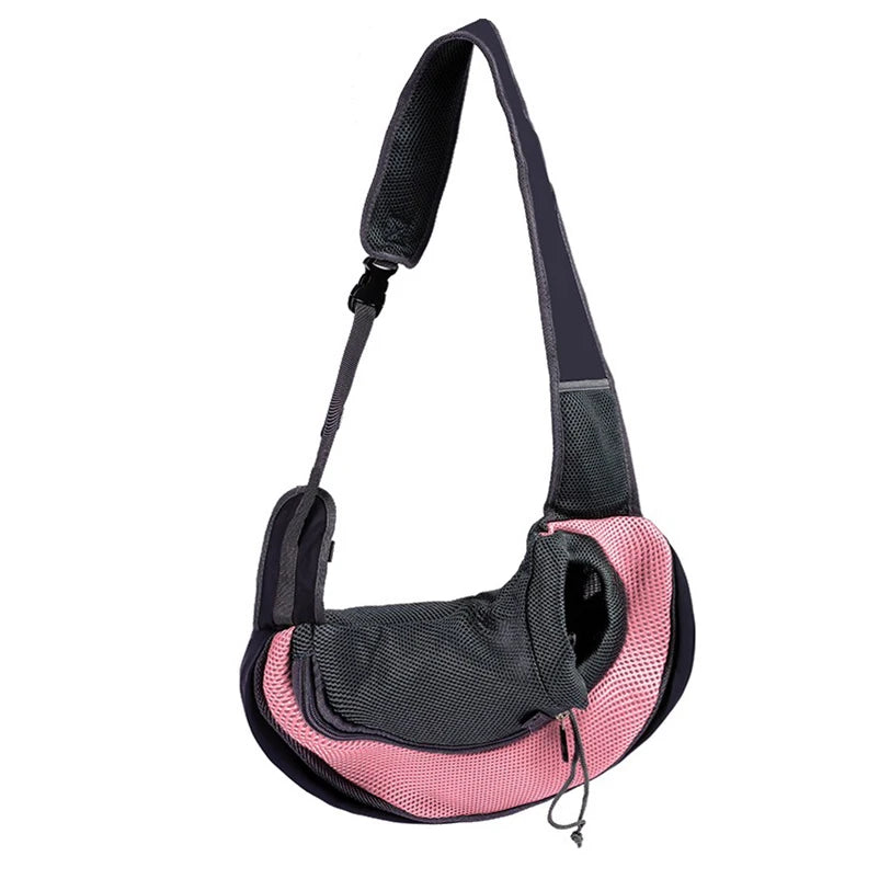 Atmungsaktive Schultertasche für kleine Hunde & Katzen