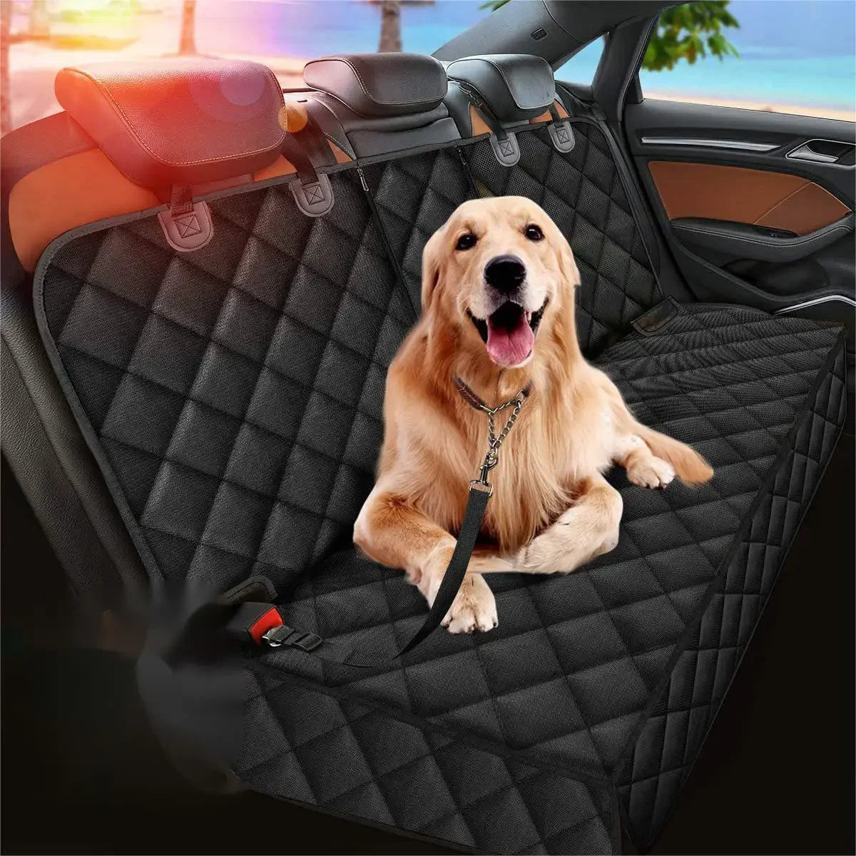 Wasserdichte Auto Rücksitz Hundedecke