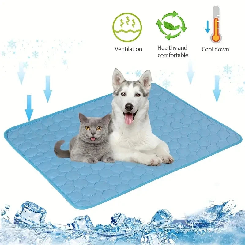 Selbstkühlende Sommer Kühlmatte für Hund & Katze