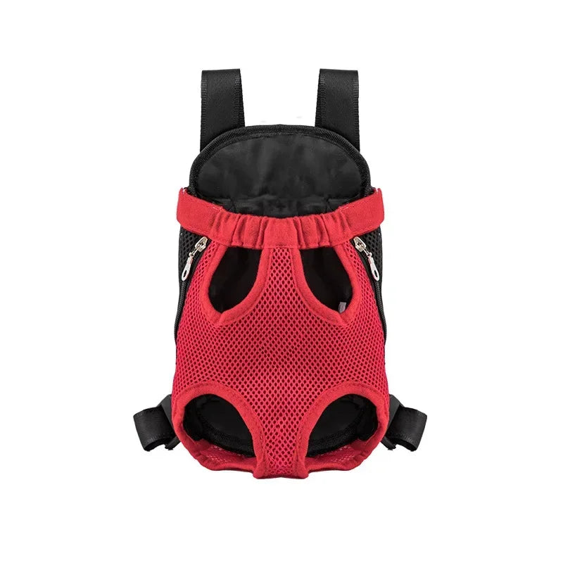 Atmungsaktiver Doppel-Schulter Haustier Rucksack