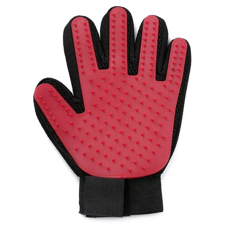 Silikon Fellpflege-Handschuh für Hunde & Katzen