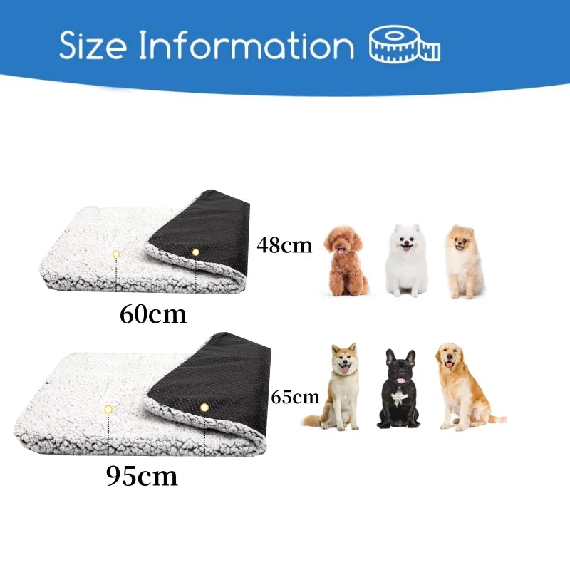 Selbstwärmende Haustier Decke für Hunde & Katzen