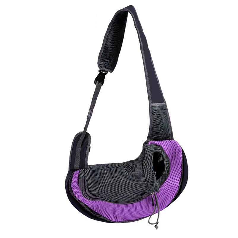 Atmungsaktive Schultertasche für kleine Hunde & Katzen