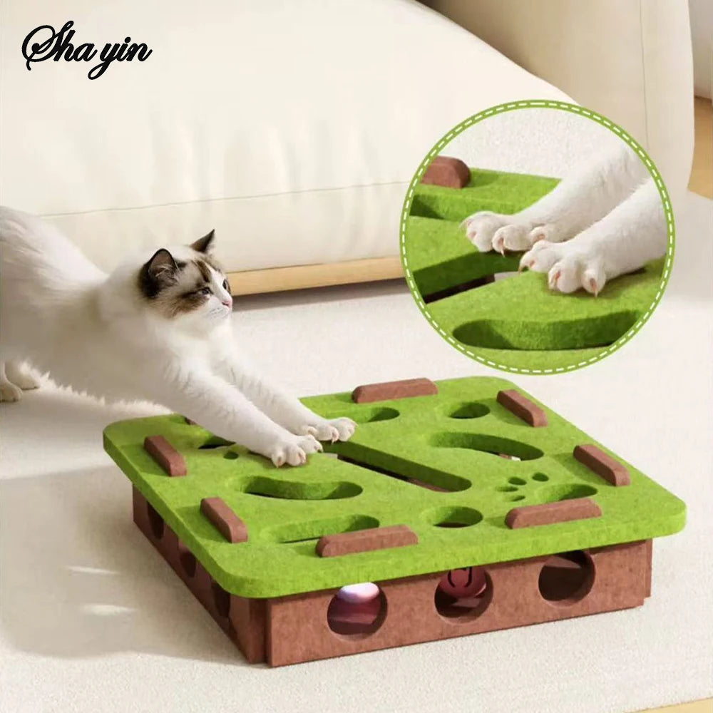 Filz Intelligenzspielzeug für Katzen