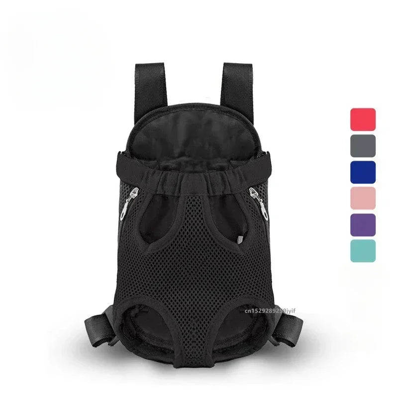 Atmungsaktiver Doppel-Schulter Haustier Rucksack