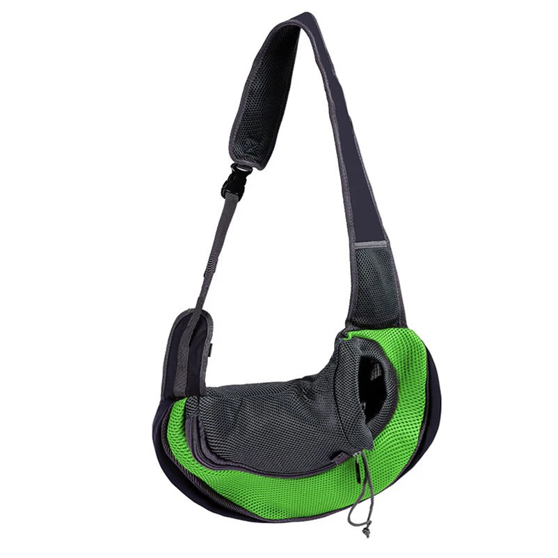 Atmungsaktive Schultertasche für kleine Hunde & Katzen