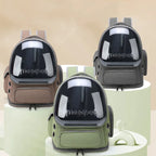 Transparenter Katzen Rucksack mit Sichtfenster