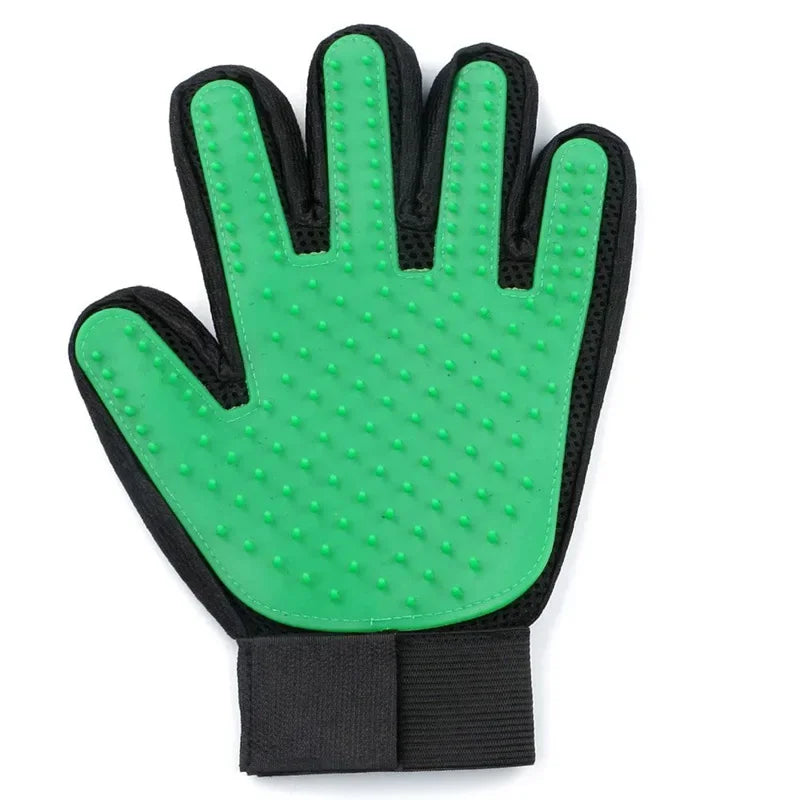 Silikon Fellpflege-Handschuh für Hunde & Katzen