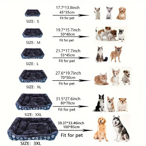 BeiYu Pet Hundebett Sofa für Hunde & Katzen