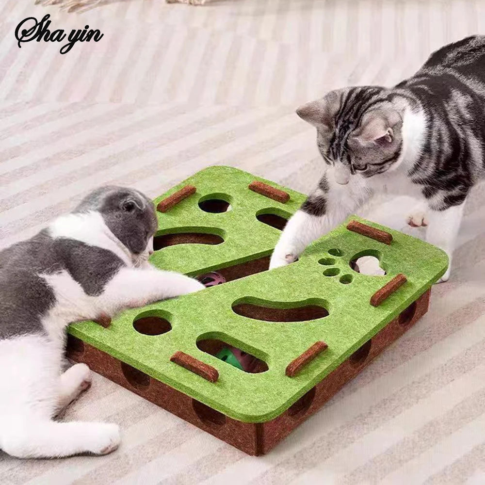 Filz Intelligenzspielzeug für Katzen