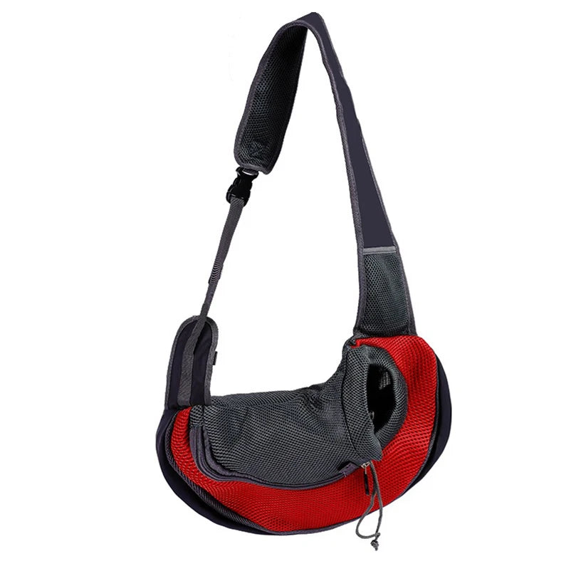 Atmungsaktive Schultertasche für kleine Hunde & Katzen
