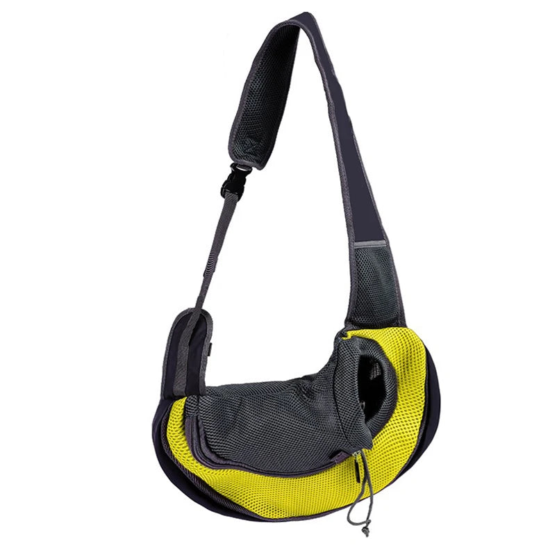Atmungsaktive Schultertasche für kleine Hunde & Katzen