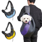 Atmungsaktive Schultertasche für kleine Hunde & Katzen
