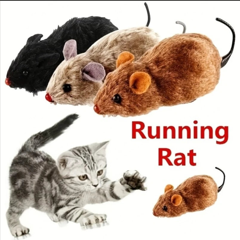 Realistische Plüsch Maus für Katzen
