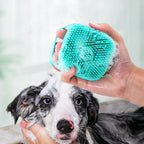 Massage Badebürste aus Silikon für Hund & Katze