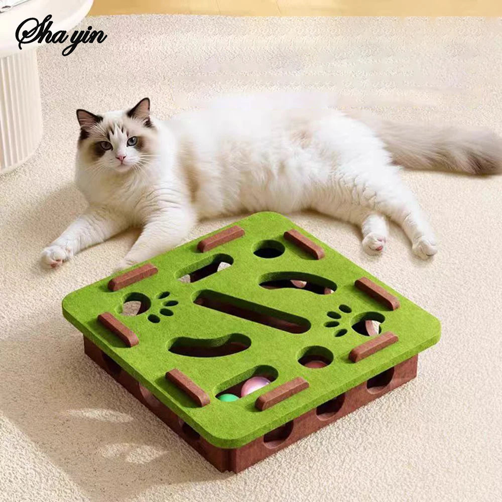 Filz Intelligenzspielzeug für Katzen