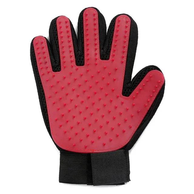 Silikon Fellpflege-Handschuh für Hunde & Katzen